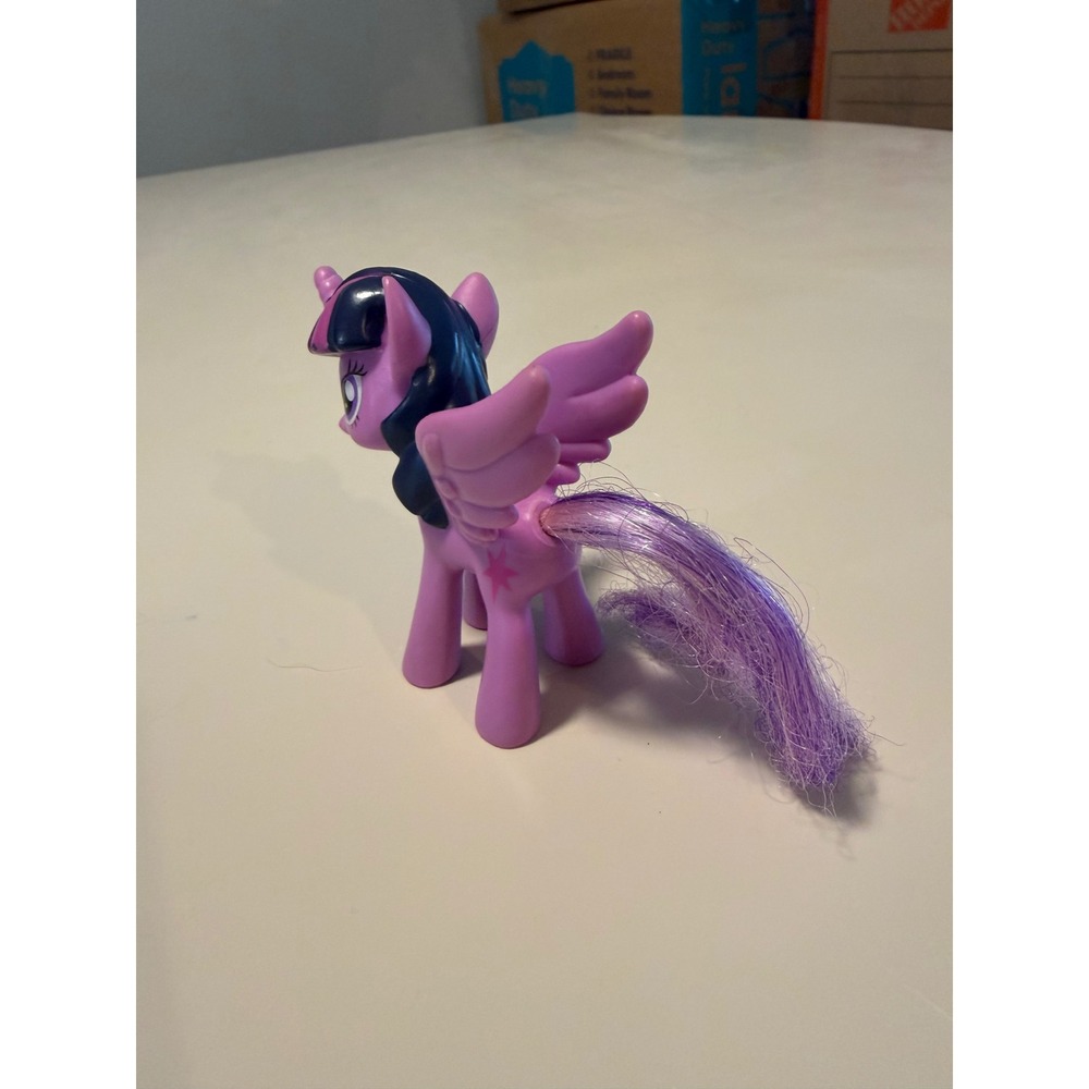 My Little Pony Twilight Sparkle Alicorn Figure Purple Pink Star Cutie Mark 3.5" - Picture 5 of 9